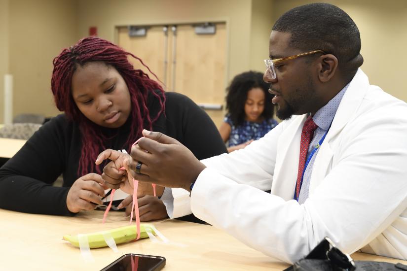 Event inspires Baltimore youth to pursue careers in health care Hub